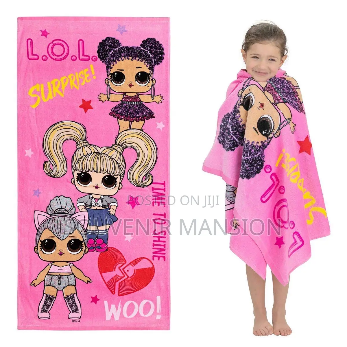 Character Body Towel