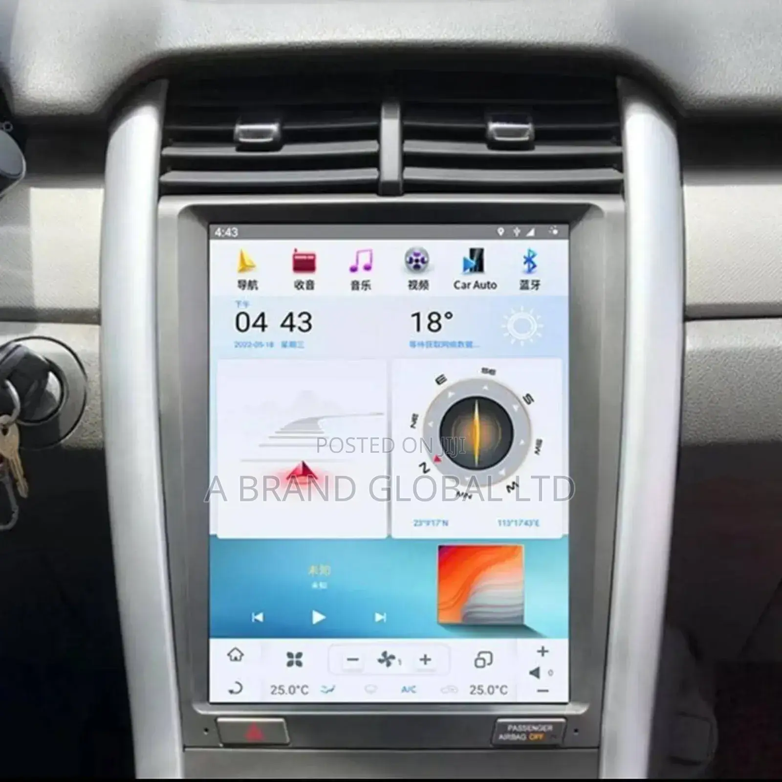 2011-2014 Ford Edge Tesla Android Navigation System