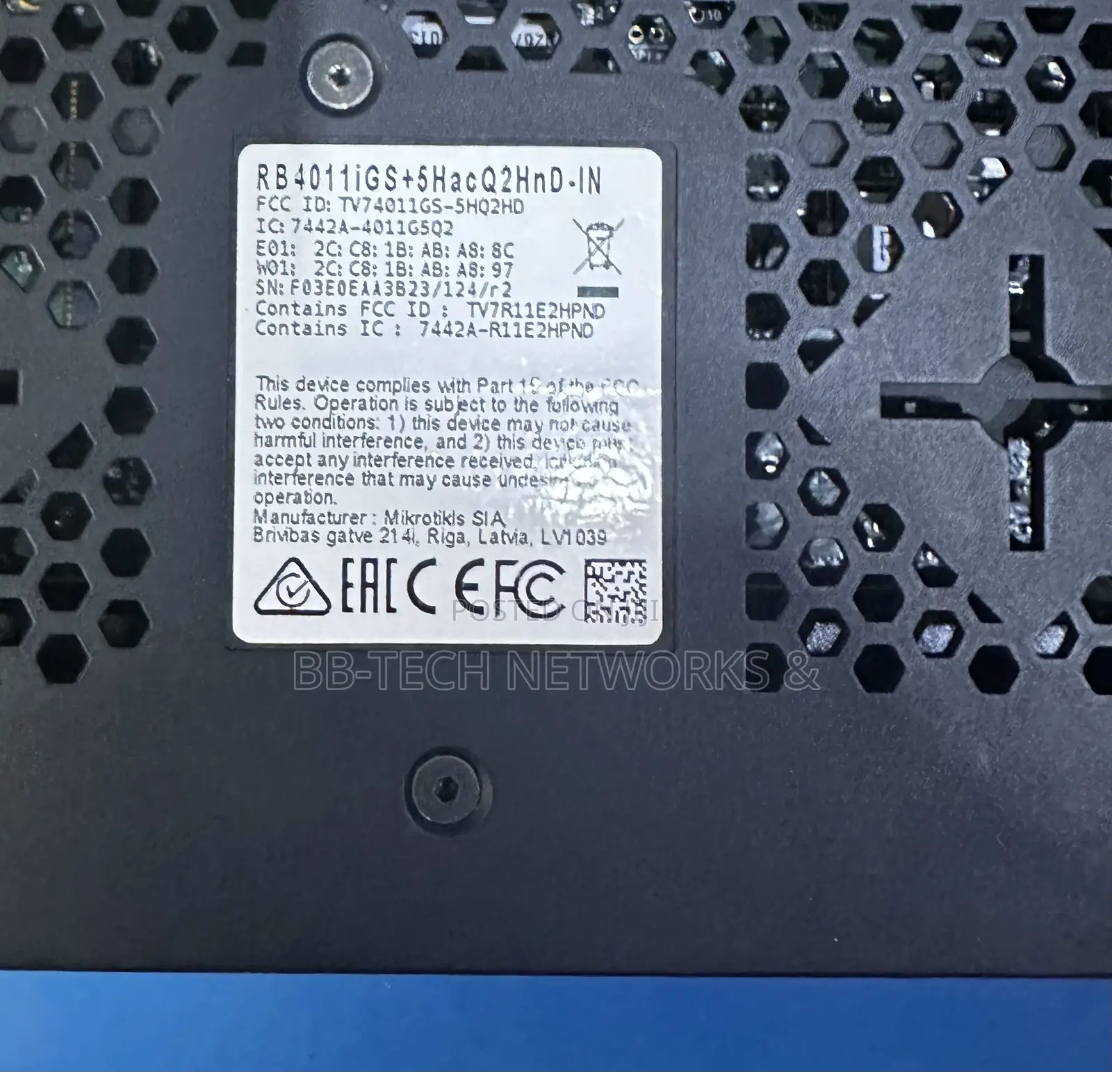 Mikrotik Rb4011igs+5hacq2hnd-in Wireless