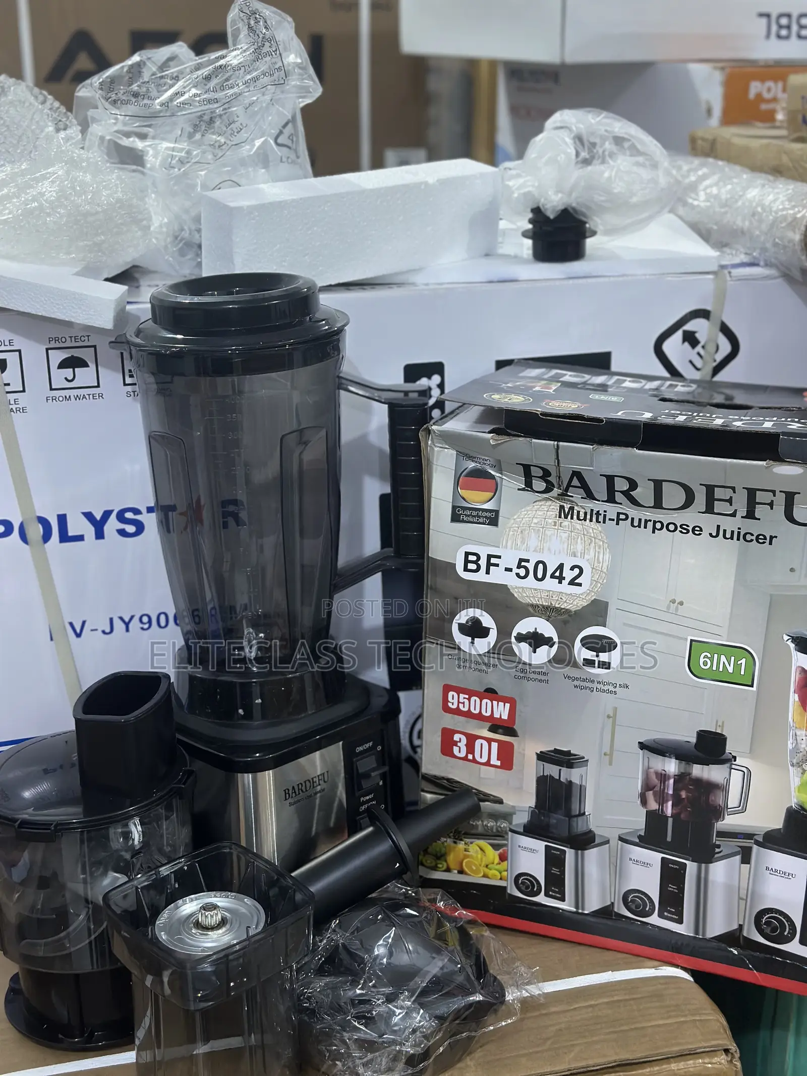 Blend With Ease Bardefu Bf‐5042 6‐In‐1 Multi‐Purpose Blender