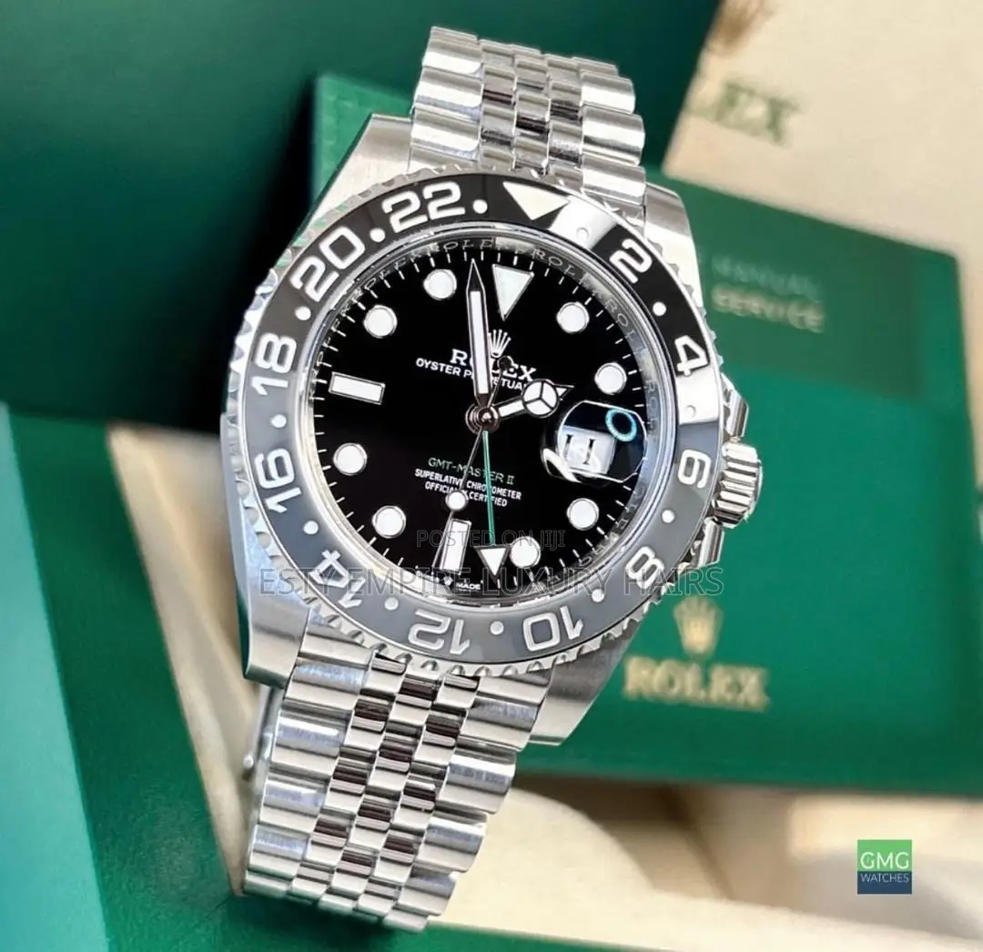 Rolex Quality Luxury Men Chain Strap Wristwatch