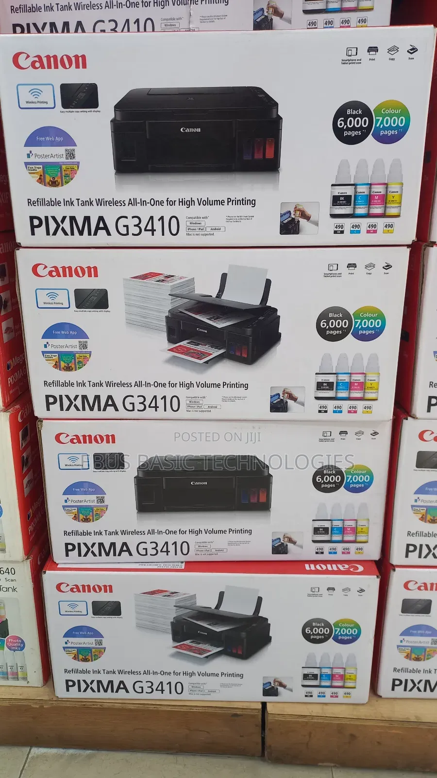 Canon Pixma G3410 All in One Printer