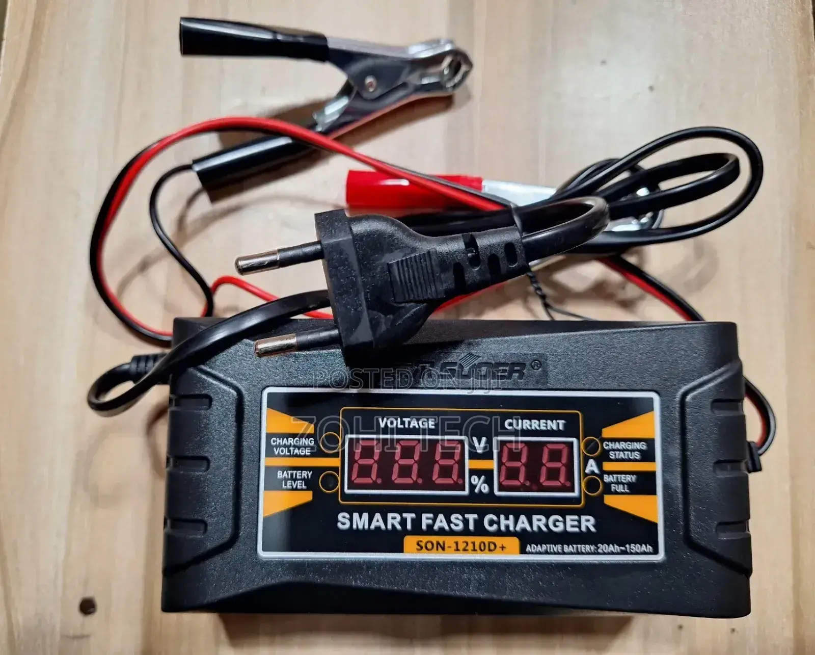 10a 12v Digital Battery Charger