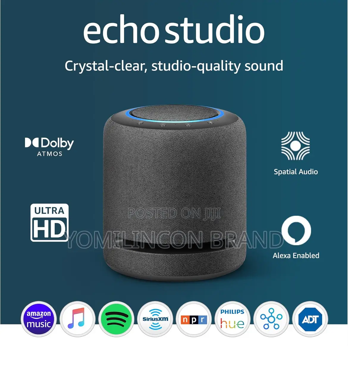 Amazon Echo Studio (Newest Model), Our Best-Sounding Alexa