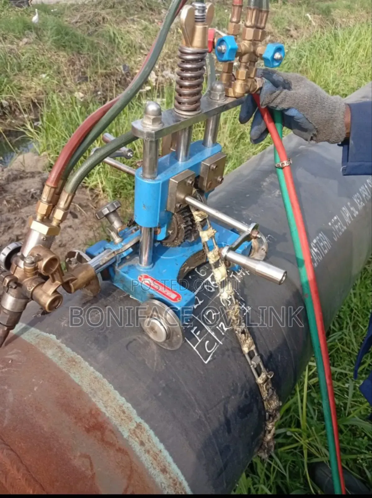 Cg2-11y Manual Beveling Machine Gas Torch Kit