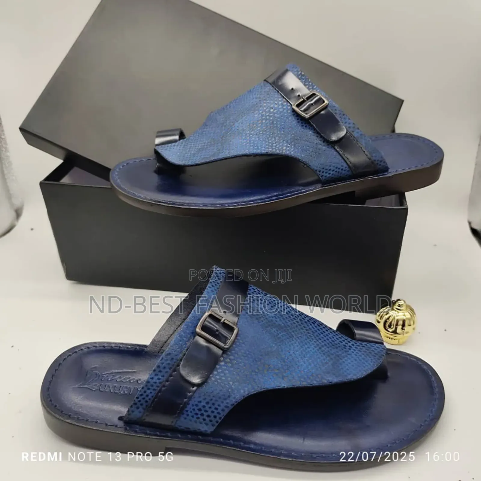 Black Cover Italian Slippers