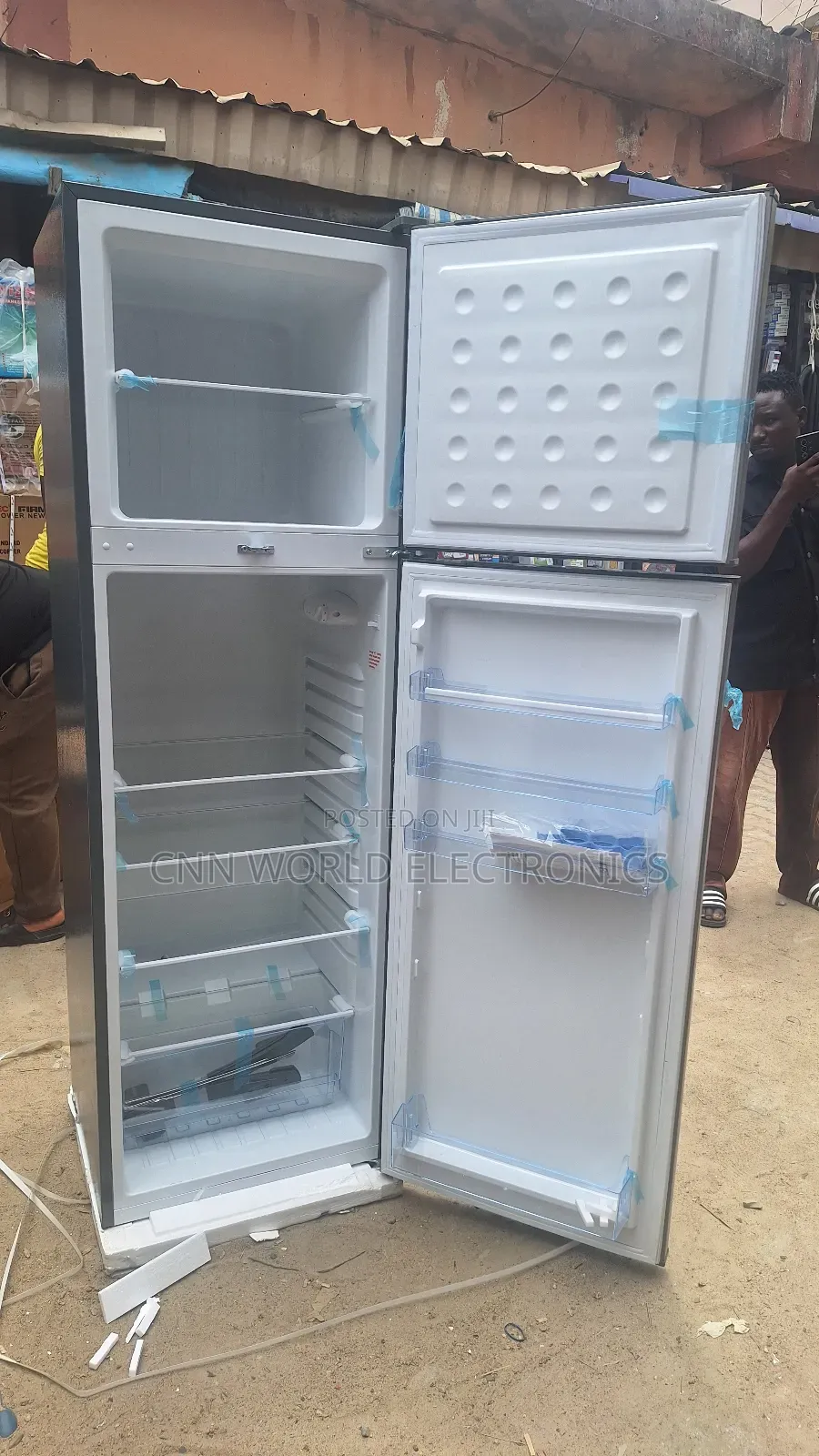 Brand New Bruhm 275l Double Door Fridge Faster Cooling