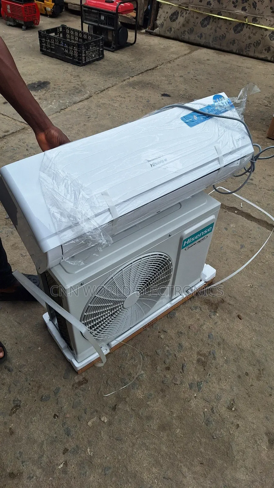 Brand New Hisense Inverter 1.5hp Split Ac Copper R410a