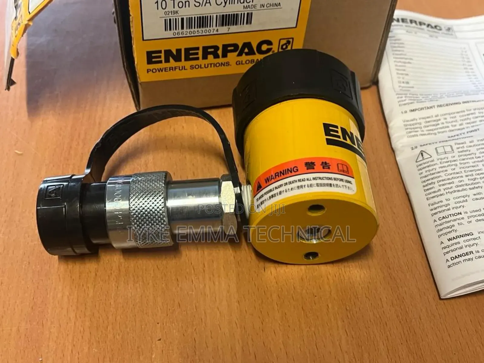 Enerpac Rc101 Hydraulic Cylinder Jack 10 Ton