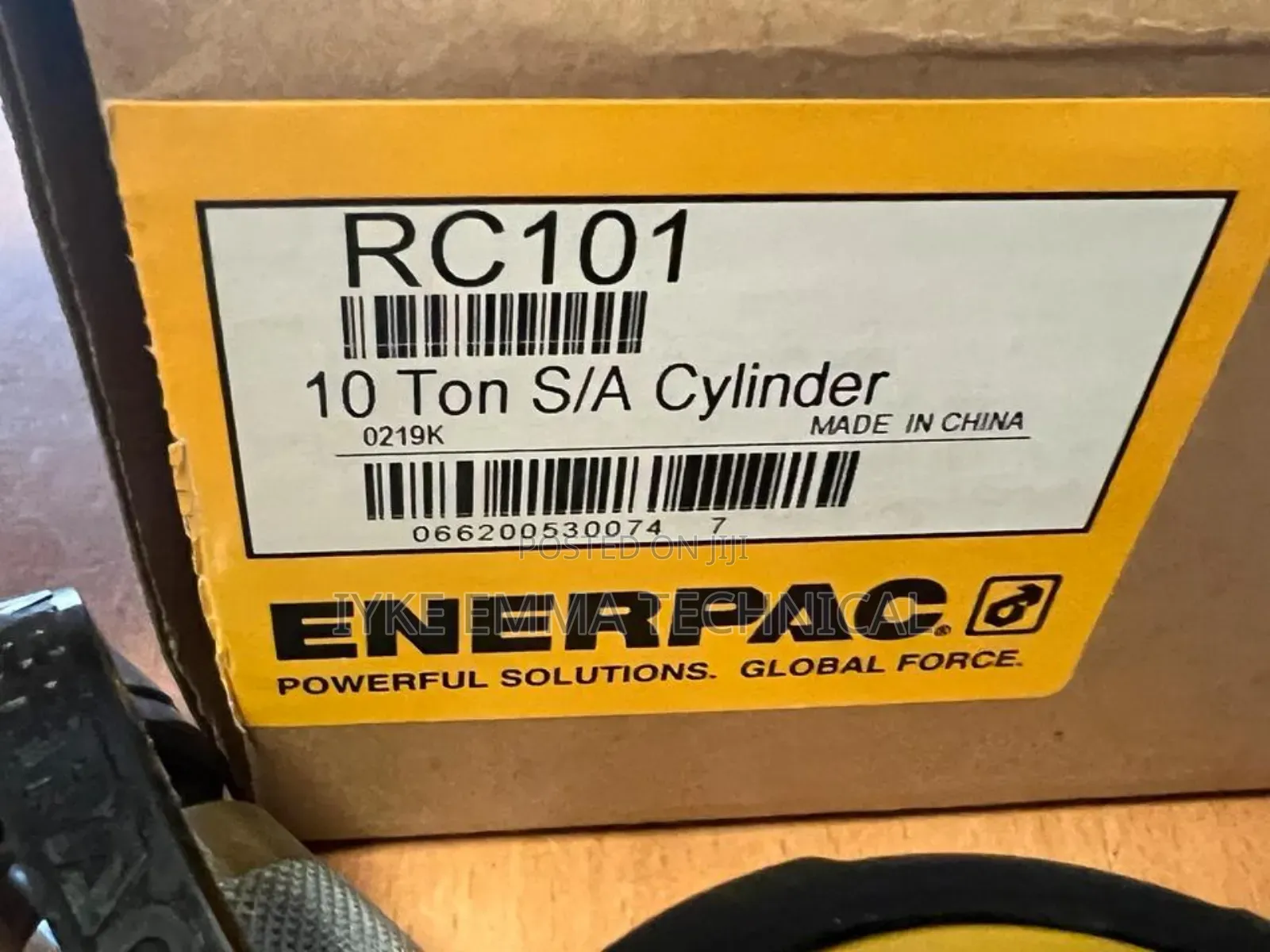 Enerpac Rc101 Hydraulic Cylinder Jack 10 Ton