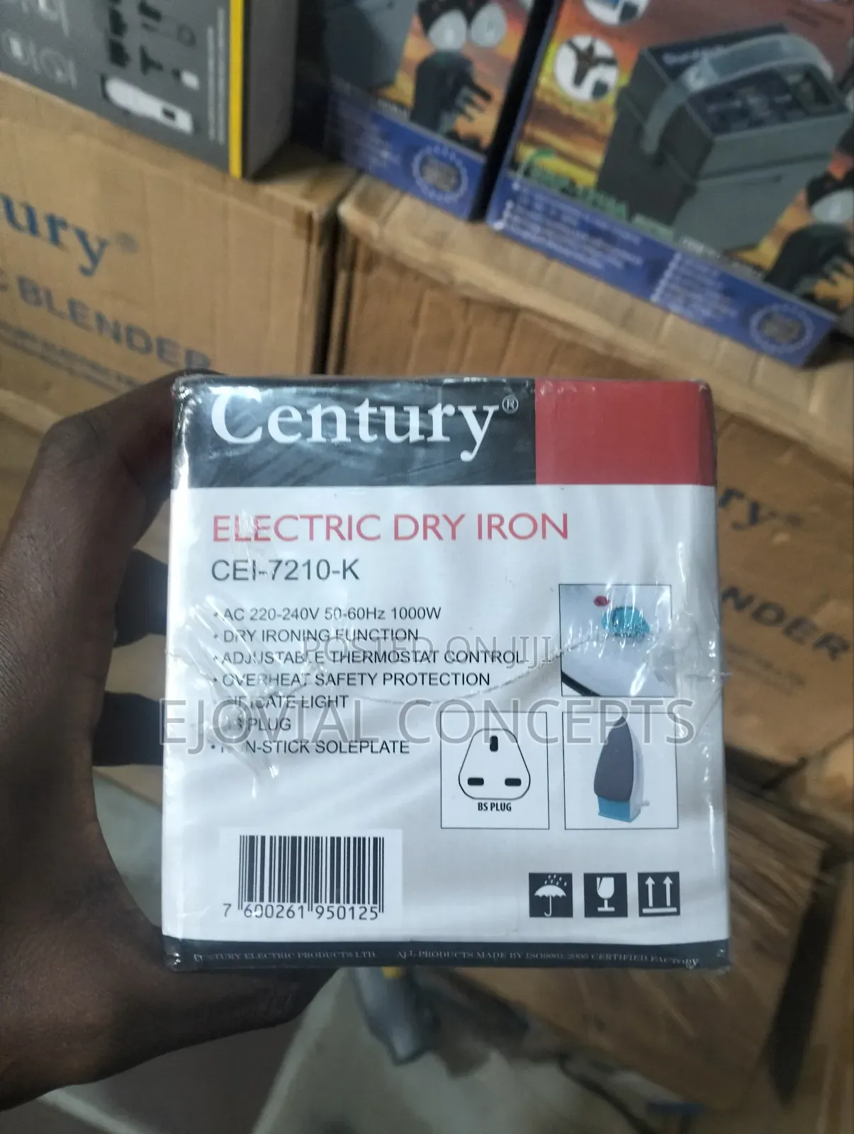Century Electric Dry Iron