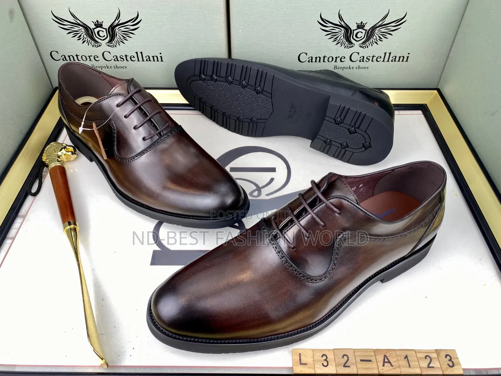 Castellani Leather Men's Shoes