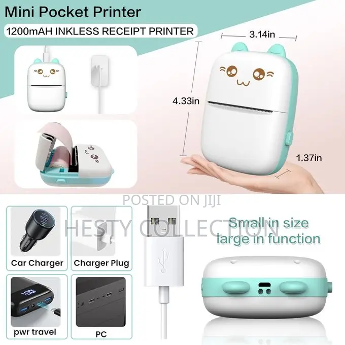Mini Thermal Portable Bluetooth Printer for Business Owner