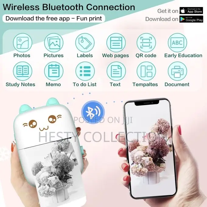 Mini Thermal Portable Bluetooth Printer for Business Owner