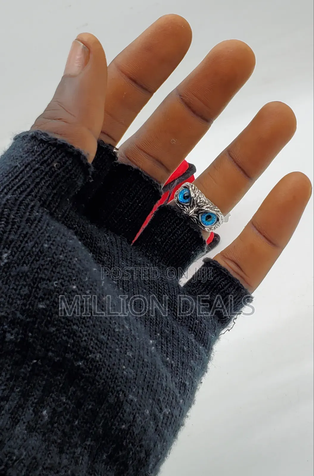 Classic Owl Inspires Men's Punk Ring