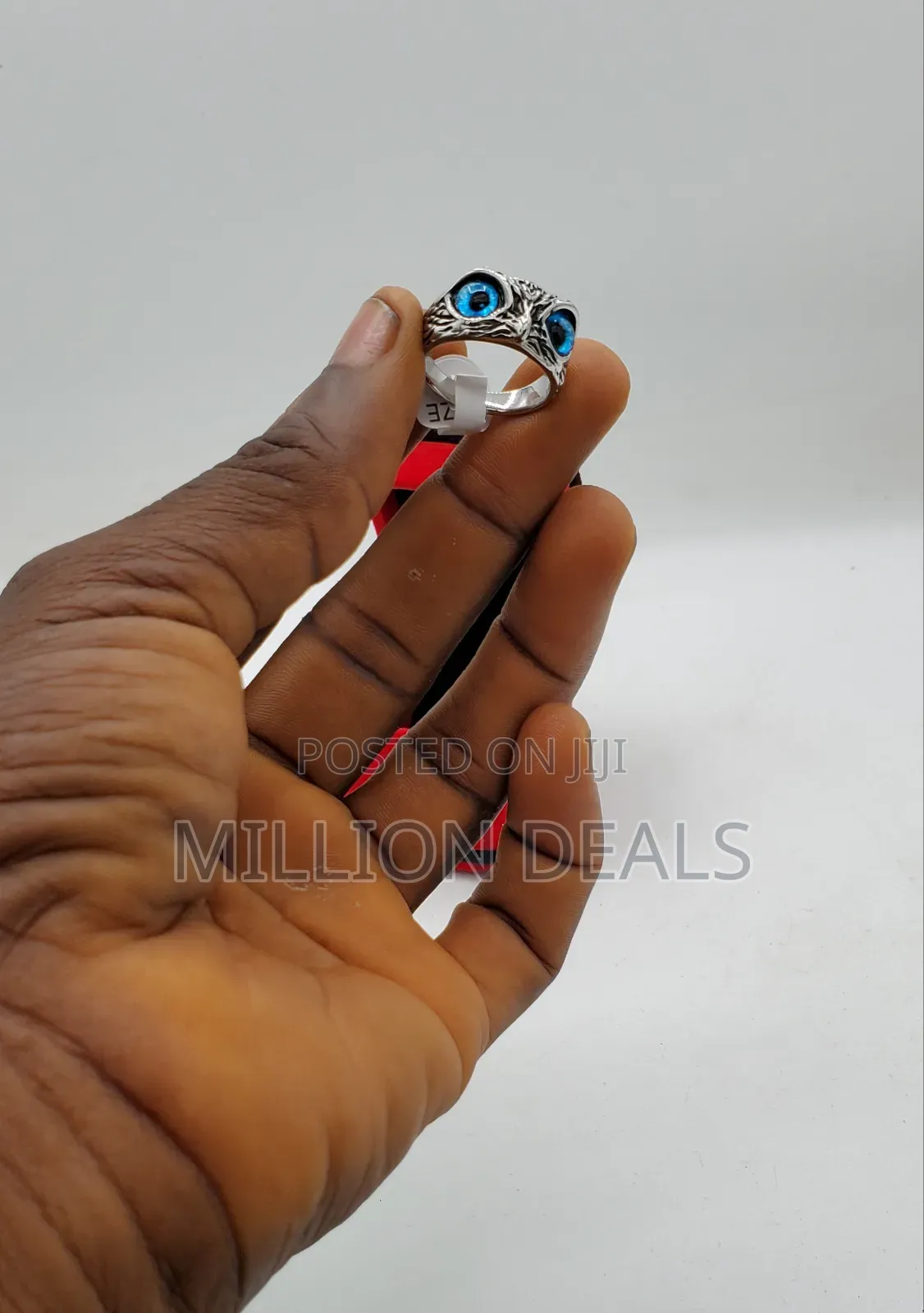 Classic Owl Inspires Men's Punk Ring