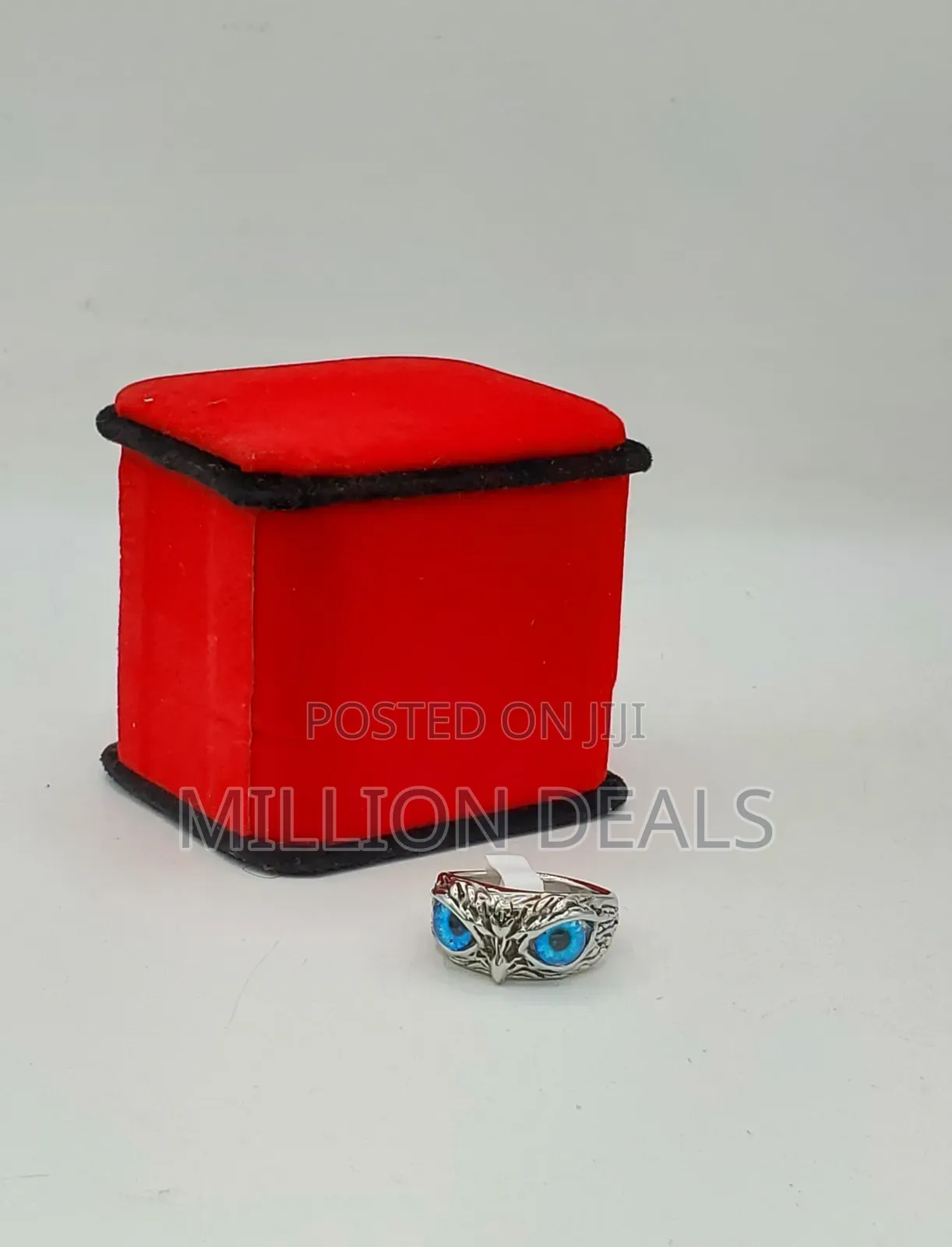 Classic Owl Inspires Men's Punk Ring