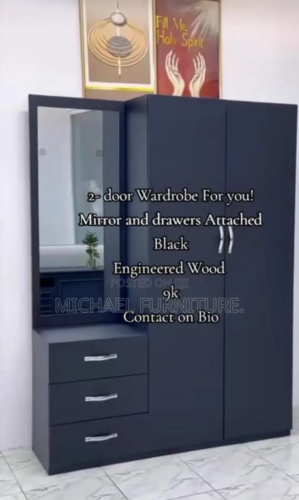 Puregrey 4 by 6 Wardrobe