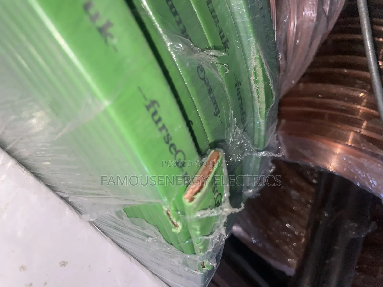 Insulated Earthing Copper Tape / Copper Strip 25mmx3mm