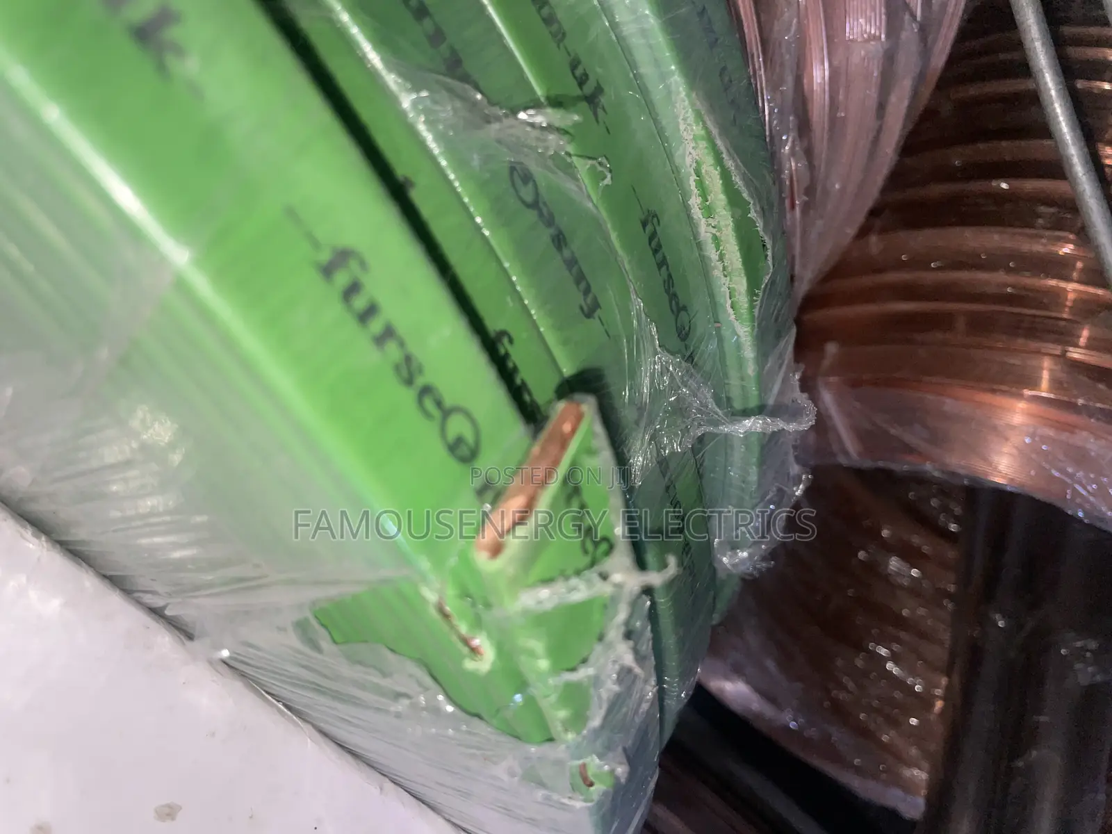 Insulated Earthing Copper Tape / Copper Strip 25mmx3mm