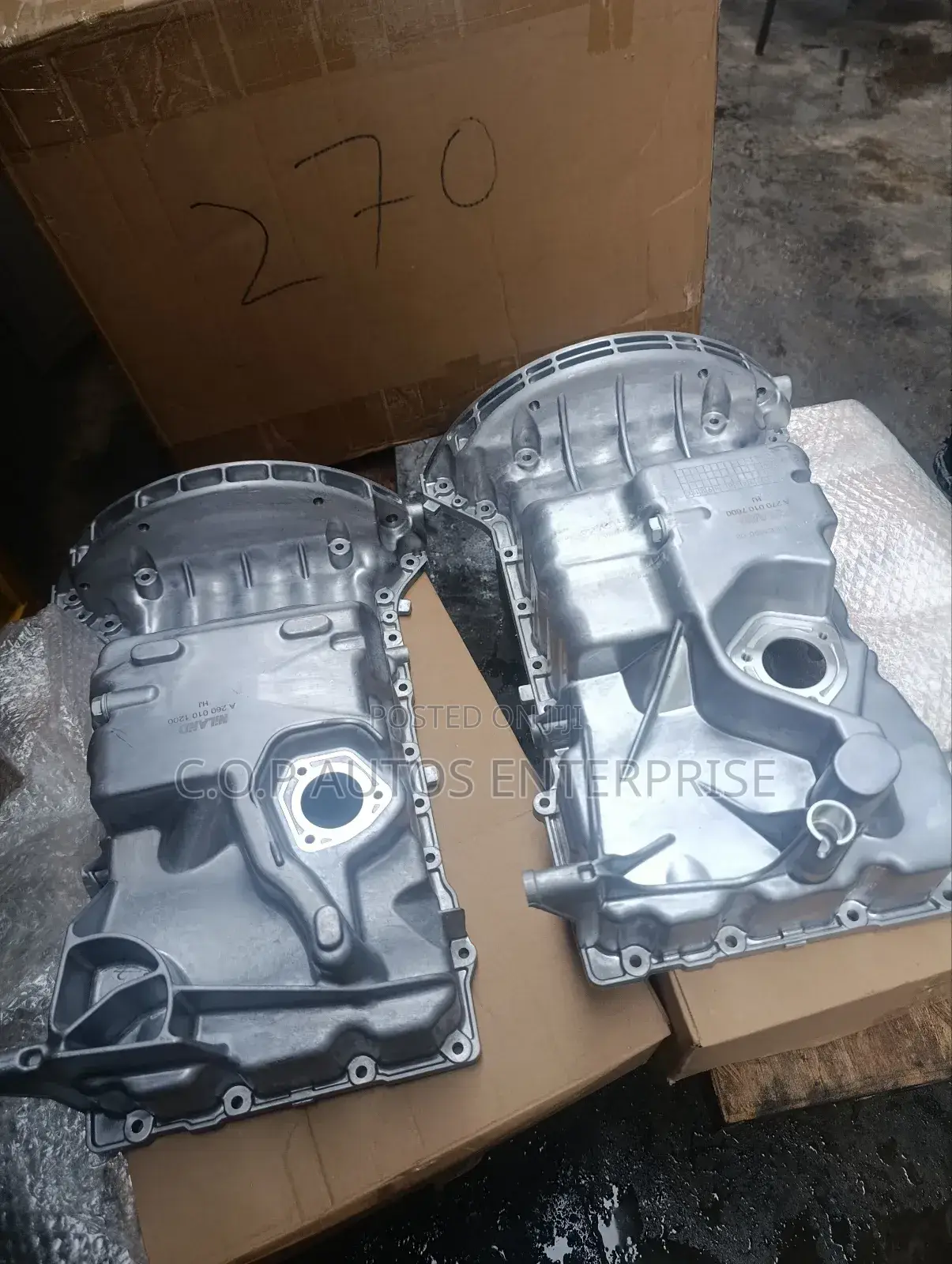 260 Engine Sump Mercedes Benz Glb,Gla,Cla,A-Class 2017-2024