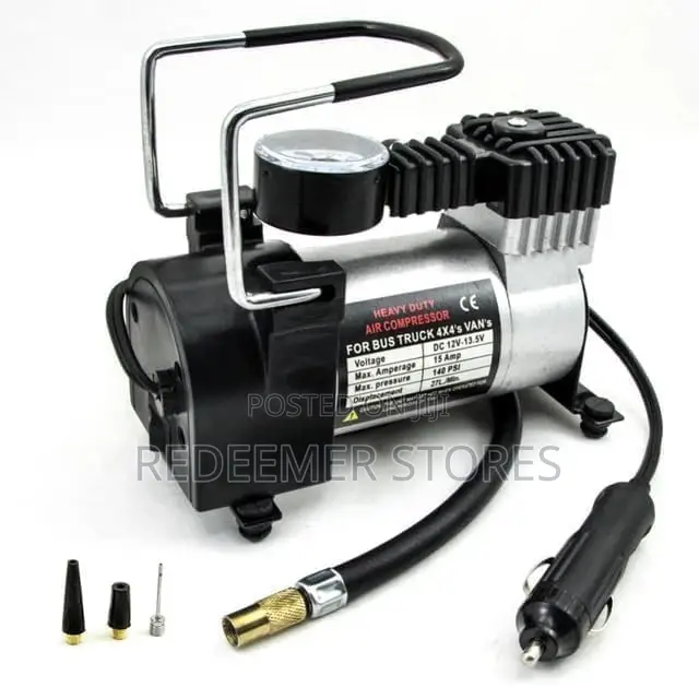 Tire Inflatable Pump Car Tool With Working Light