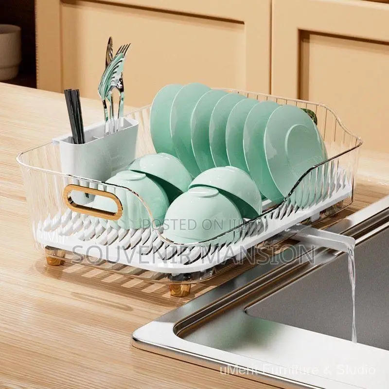 Transparent Plate Rack