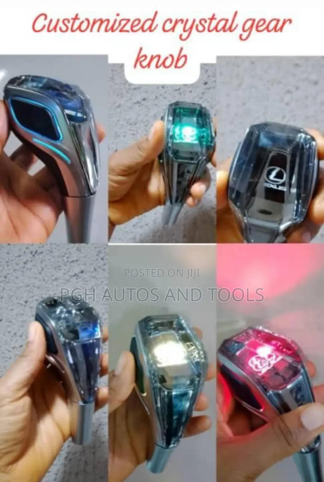 Crystal Gear Knob