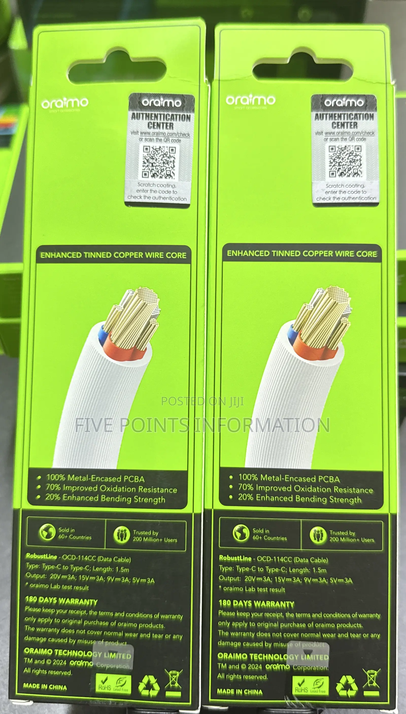 Oraimo 60w Ultra Fast Charger