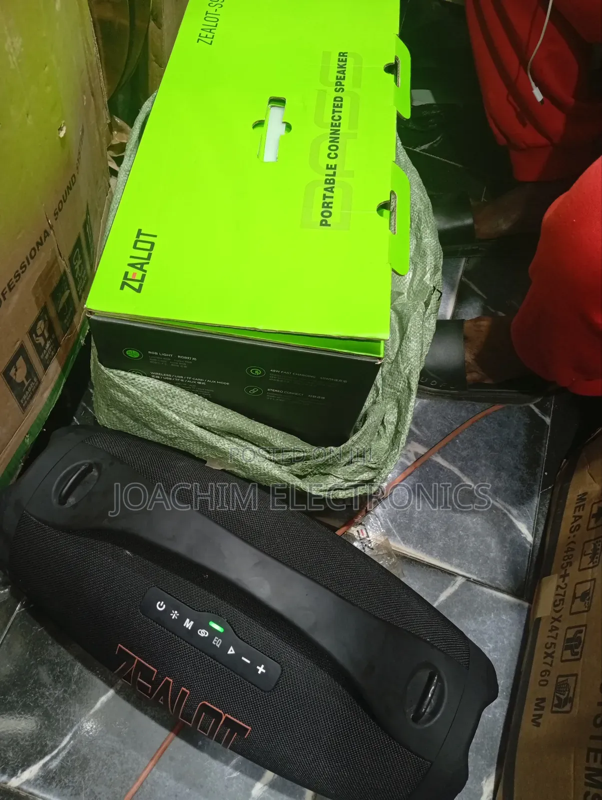 Zealot Sounds System Rechargeable Mega Speaker