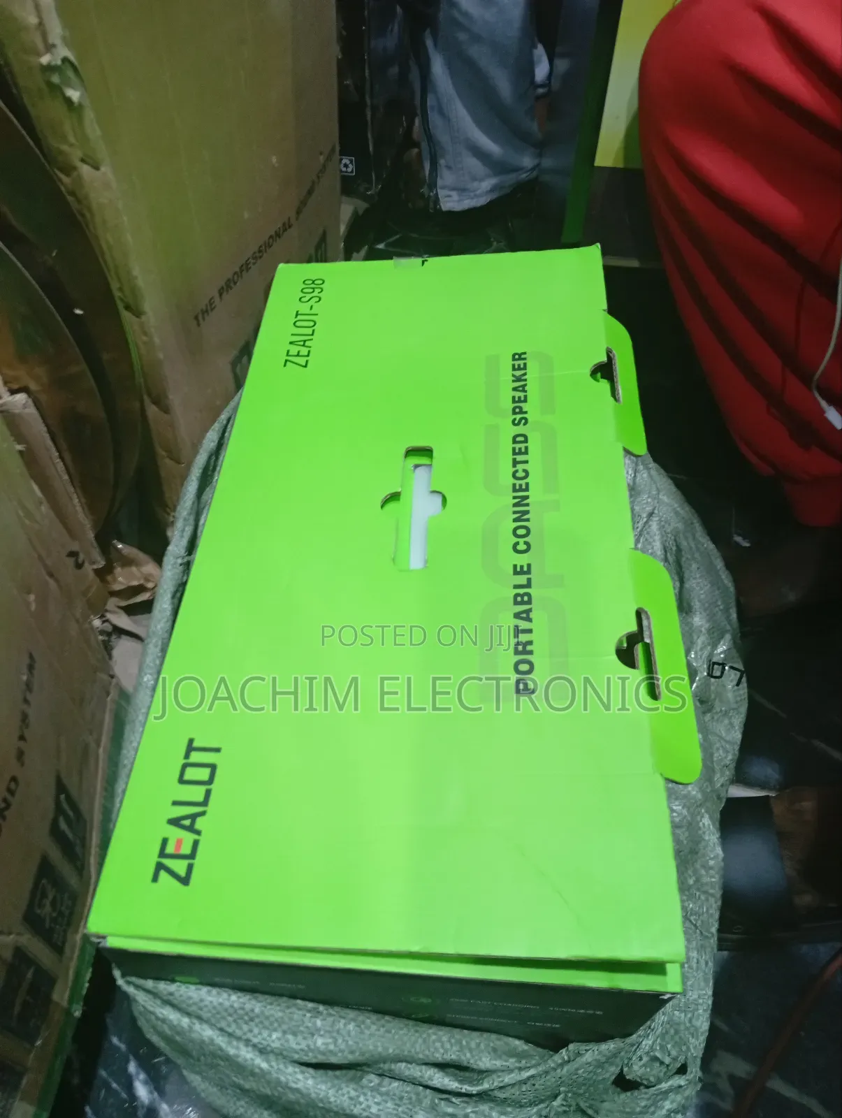 Zealot Sounds System Rechargeable Mega Speaker