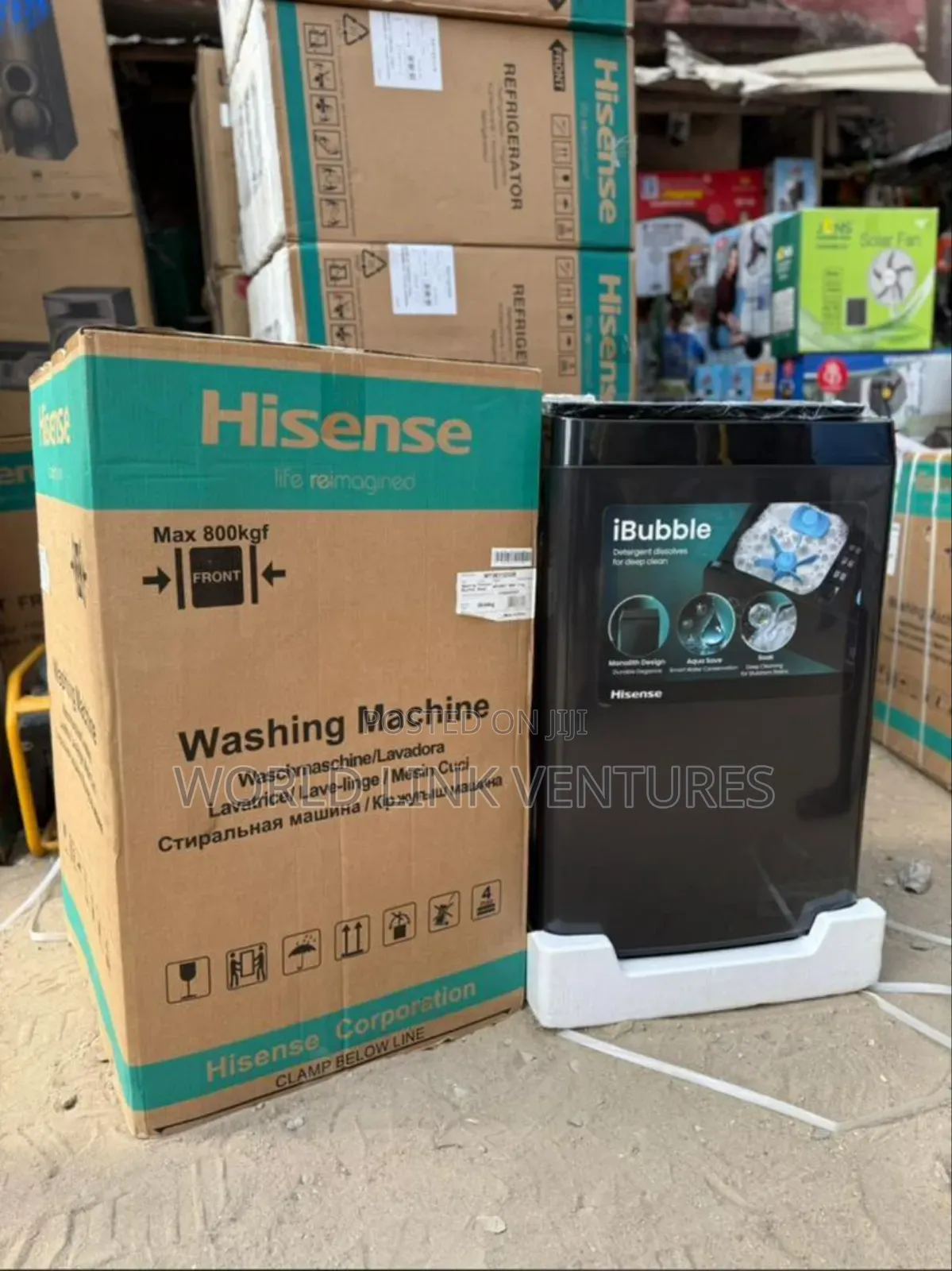 Hisense Top Loader 14 Kg With Stronger Motor, With Warranty