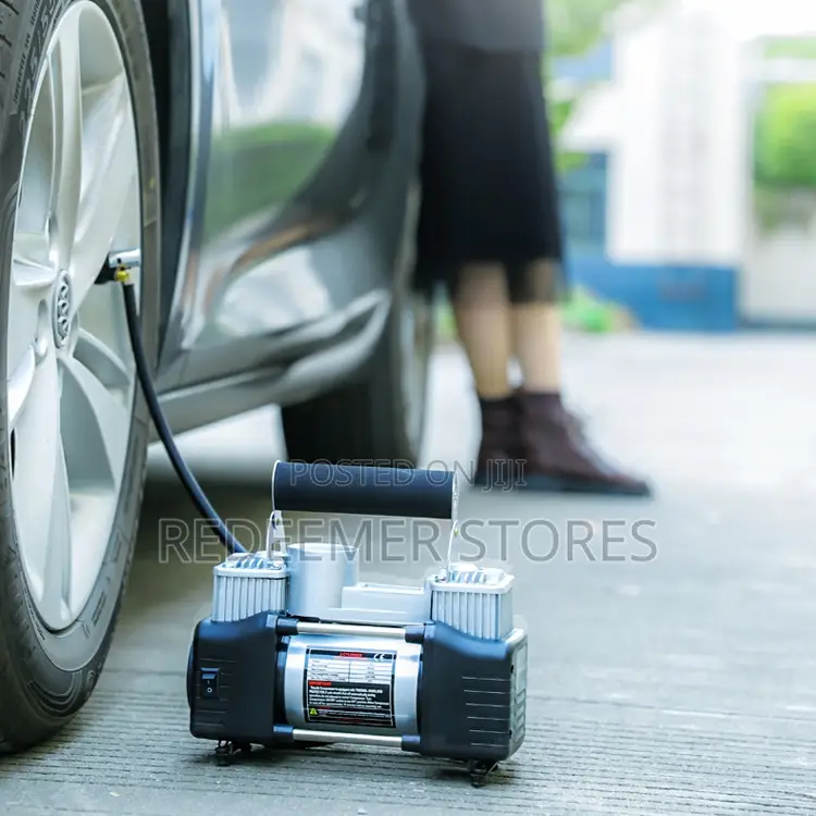 Tire Portable Air Pump(Double Cylinder)