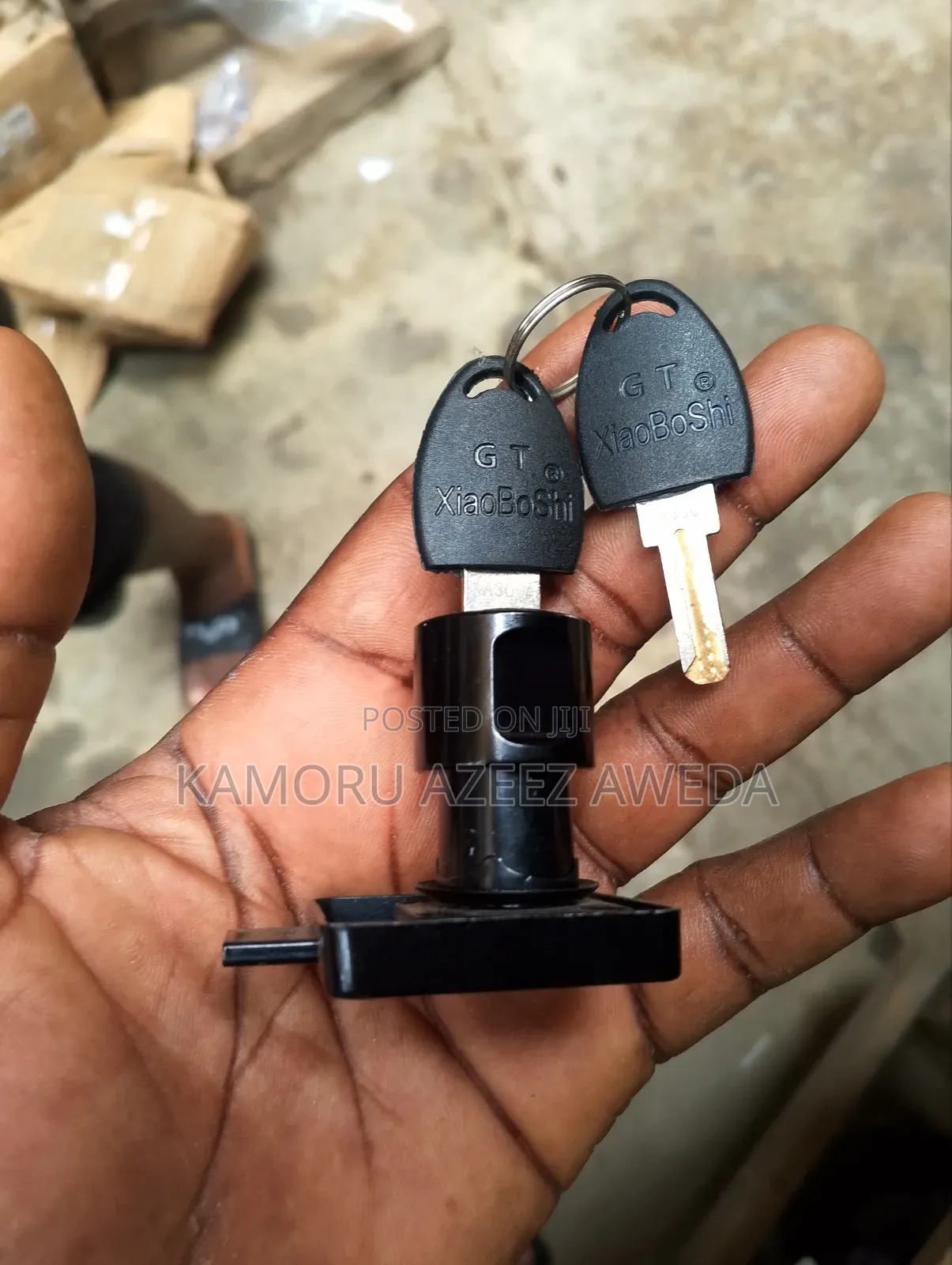 Drawer Lock Black Two Turn Best Quality