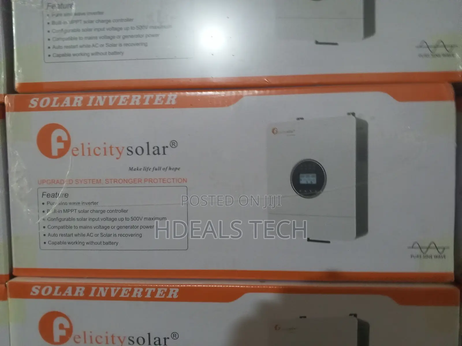 Solar Inverter for Schools Clinics – Felicity 6000va