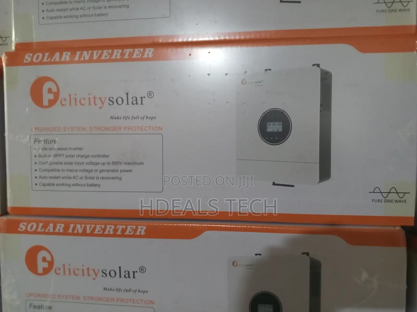 Solar Inverter for Schools Clinics – Felicity 6000va
