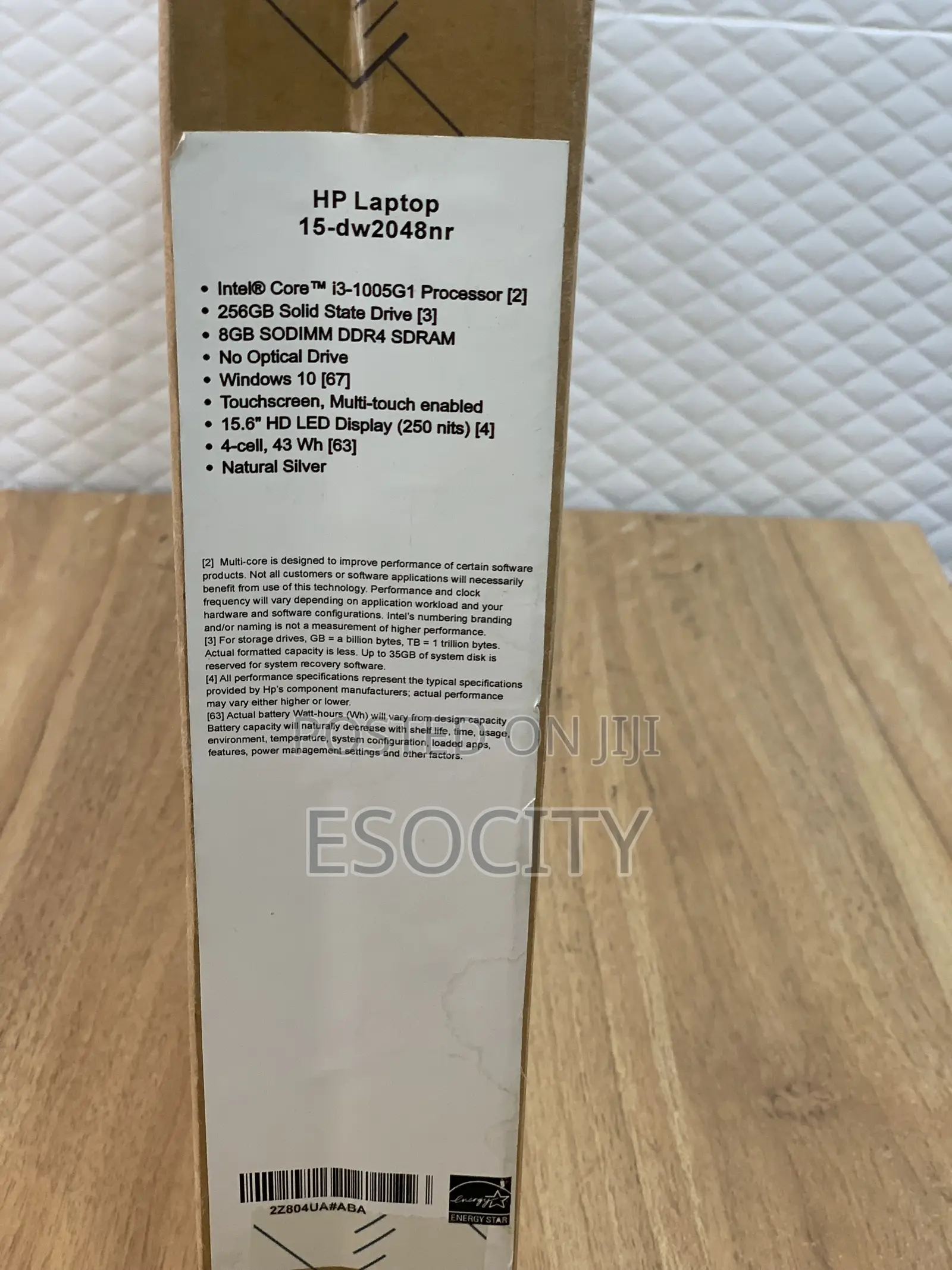 New Laptop HP 15 8GB Intel Core I3 SSD 256GB