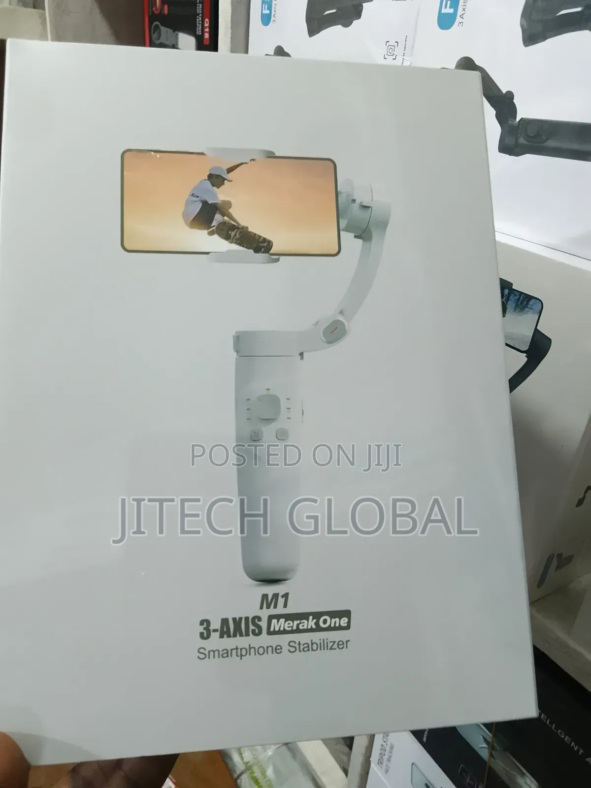 M1 3-Axis Gimbal Stabilizer 3600 Rotate Facial Tracking
