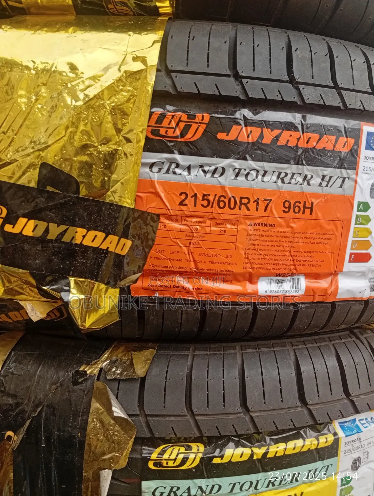 215/60r17 Joyroad Tyre