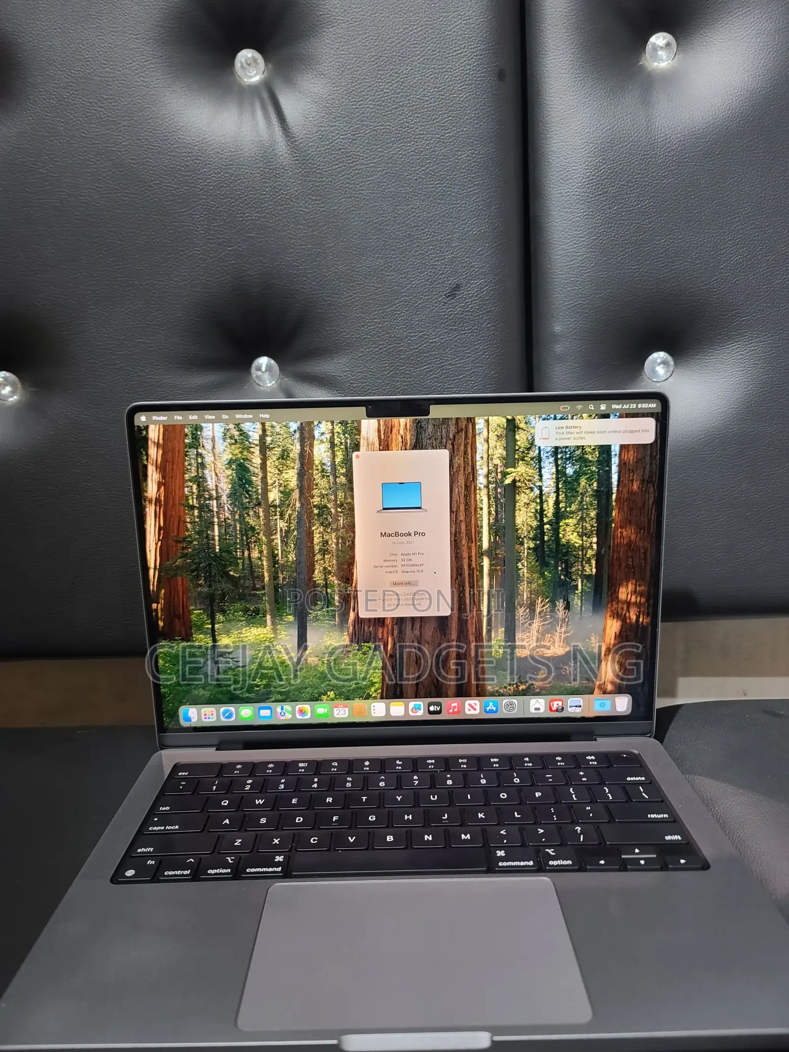 Laptop Apple MacBook Pro 2021 M1 32GB Apple M1 Pro SSD 1T