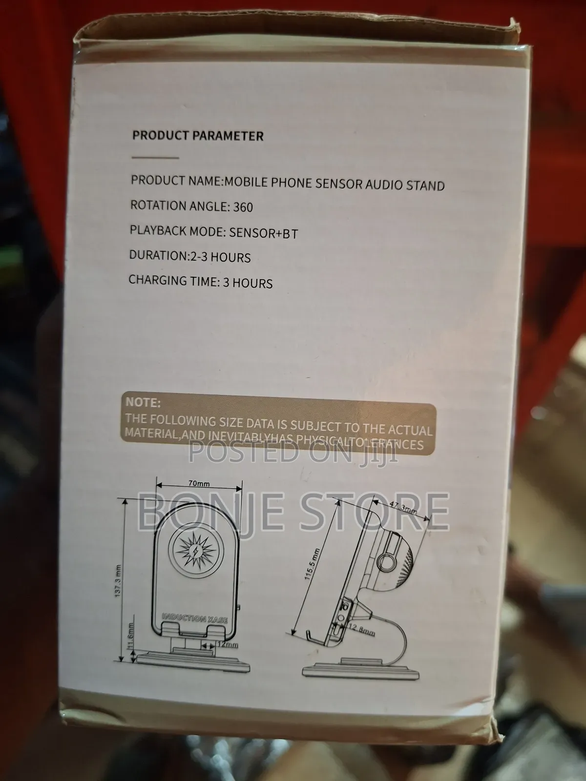Mobile Phone Sensor Speaker Stand