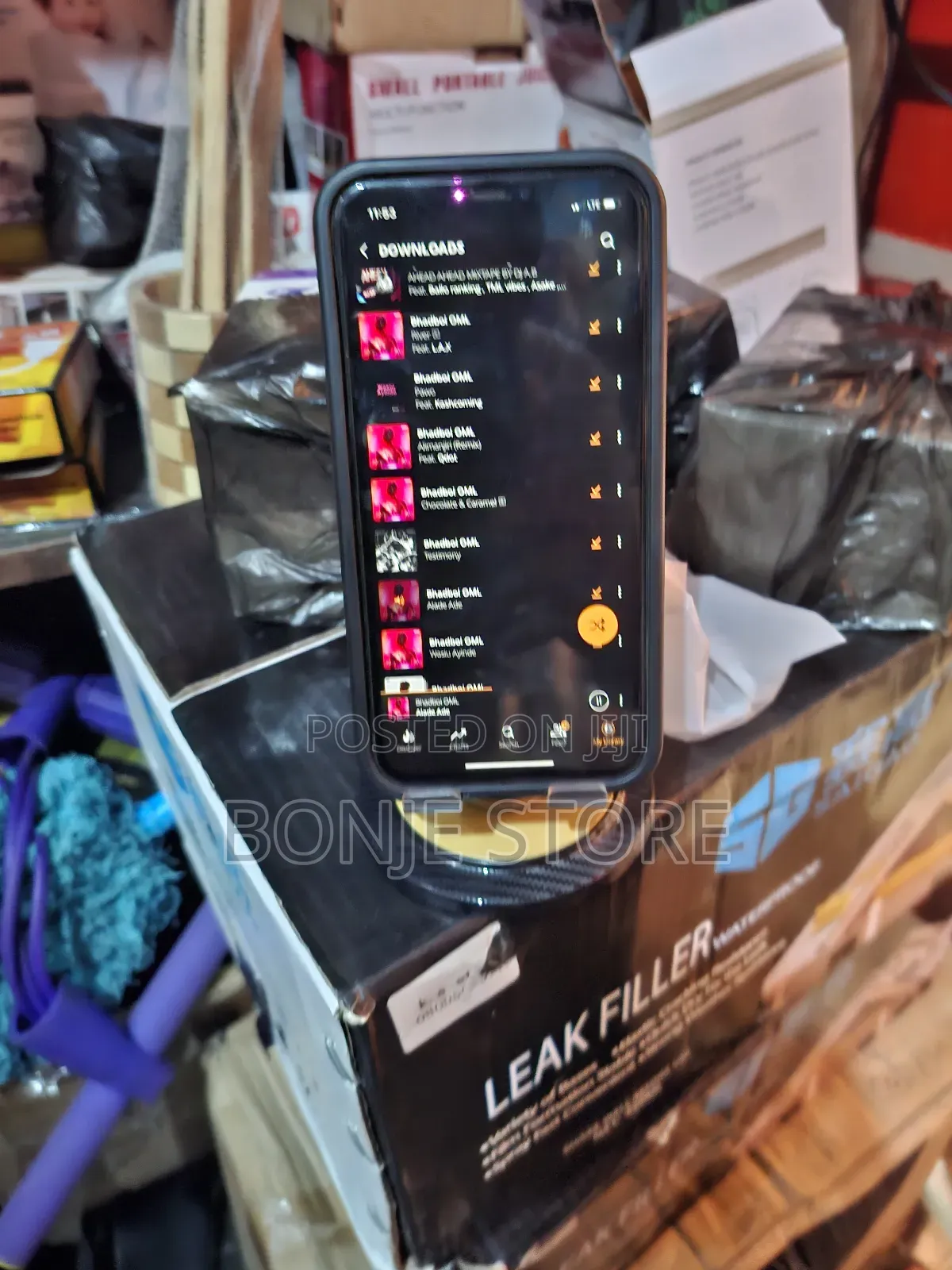 Mobile Phone Sensor Speaker Stand