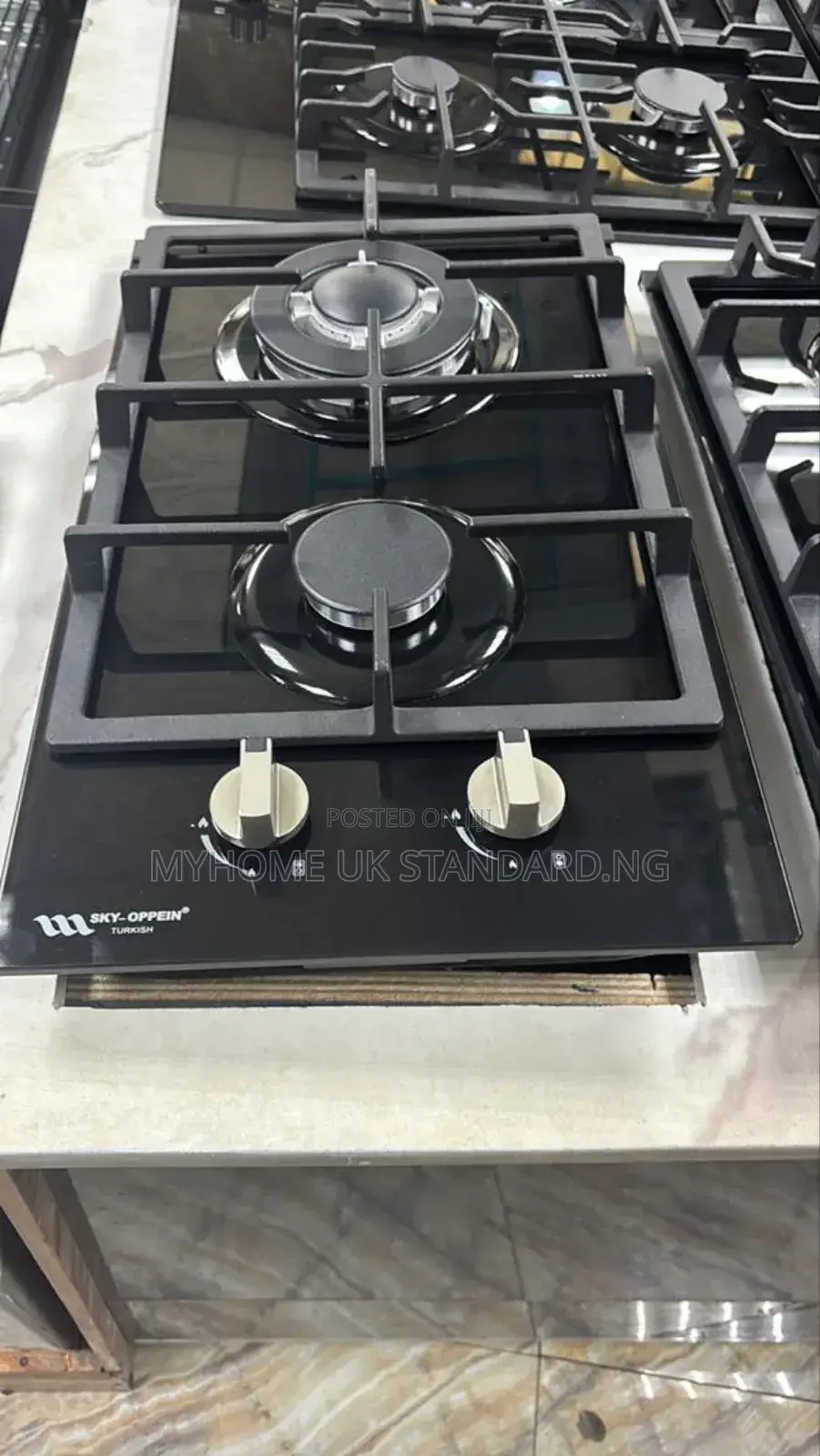 Sky-Oppein Two-Burner Tabletop Gas Cooker