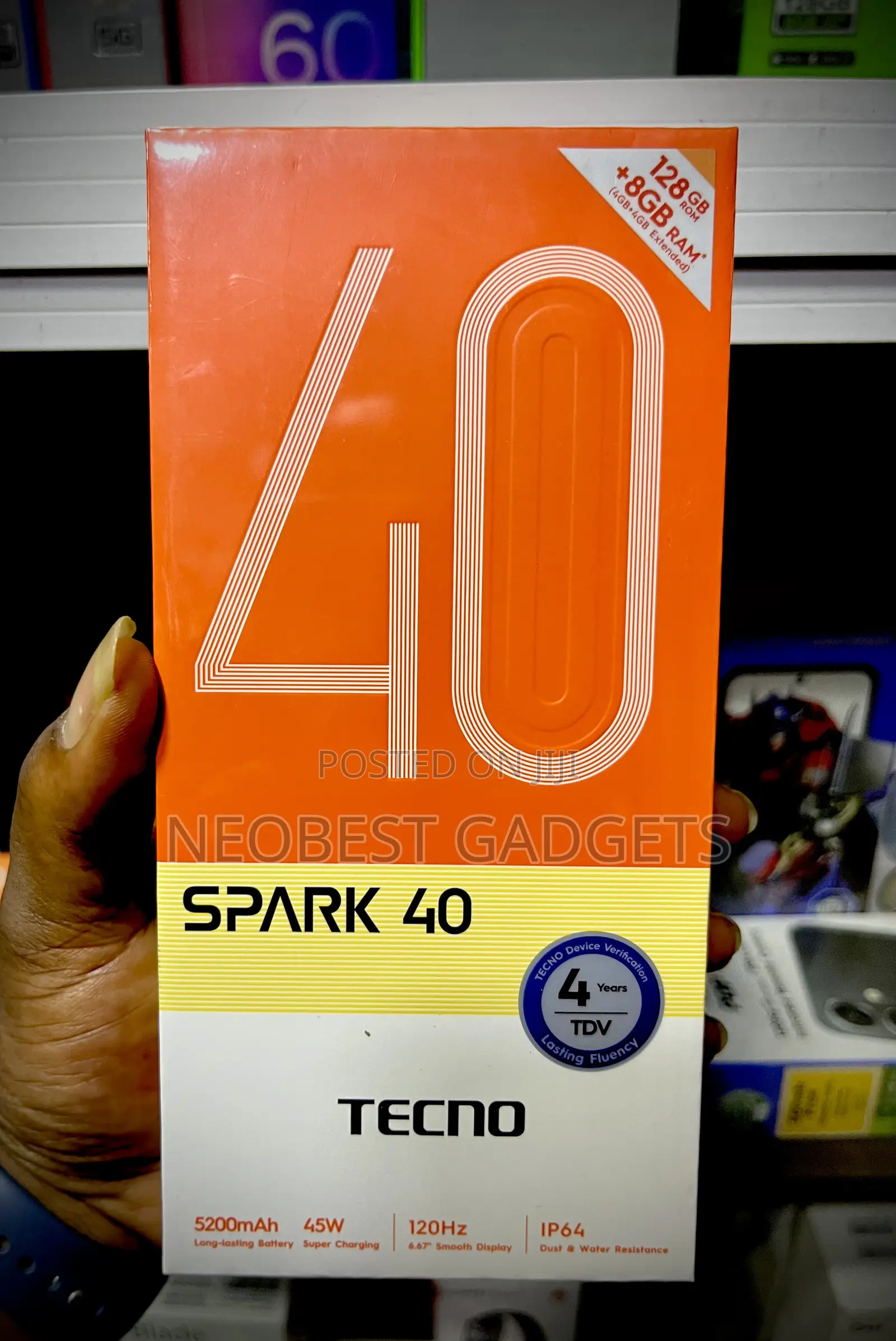 New Tecno Spark 40 128 GB