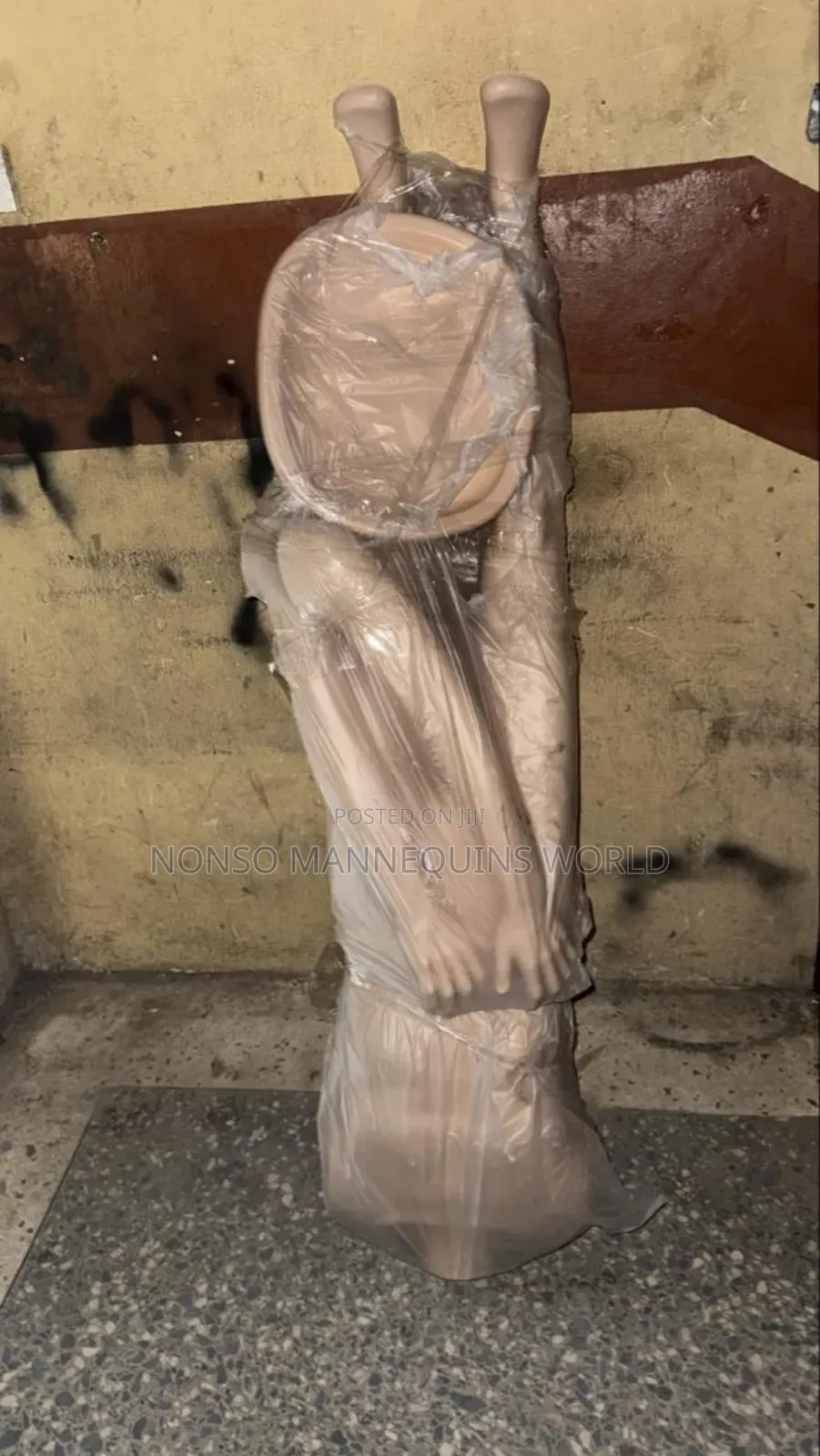Complete Male Full Body Plastic Mannequin