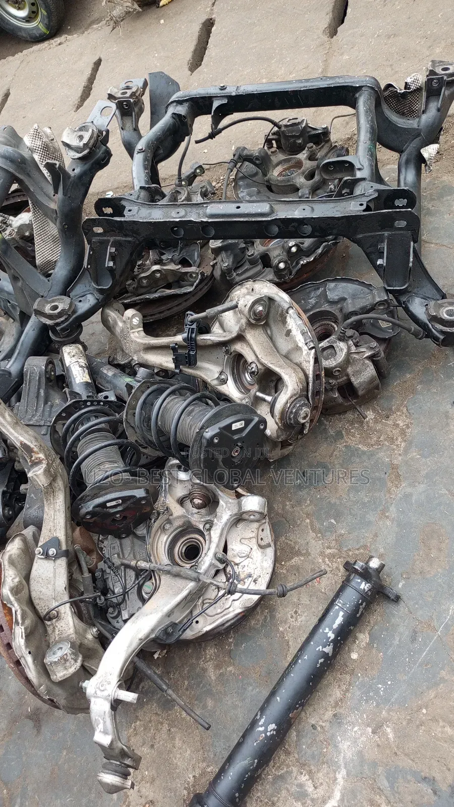 Back Bearing Hubs for 212 E-Class Mercedes Benz 4matic