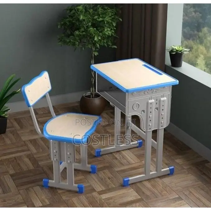 Adjustable School Classroom Desk and Chair Set