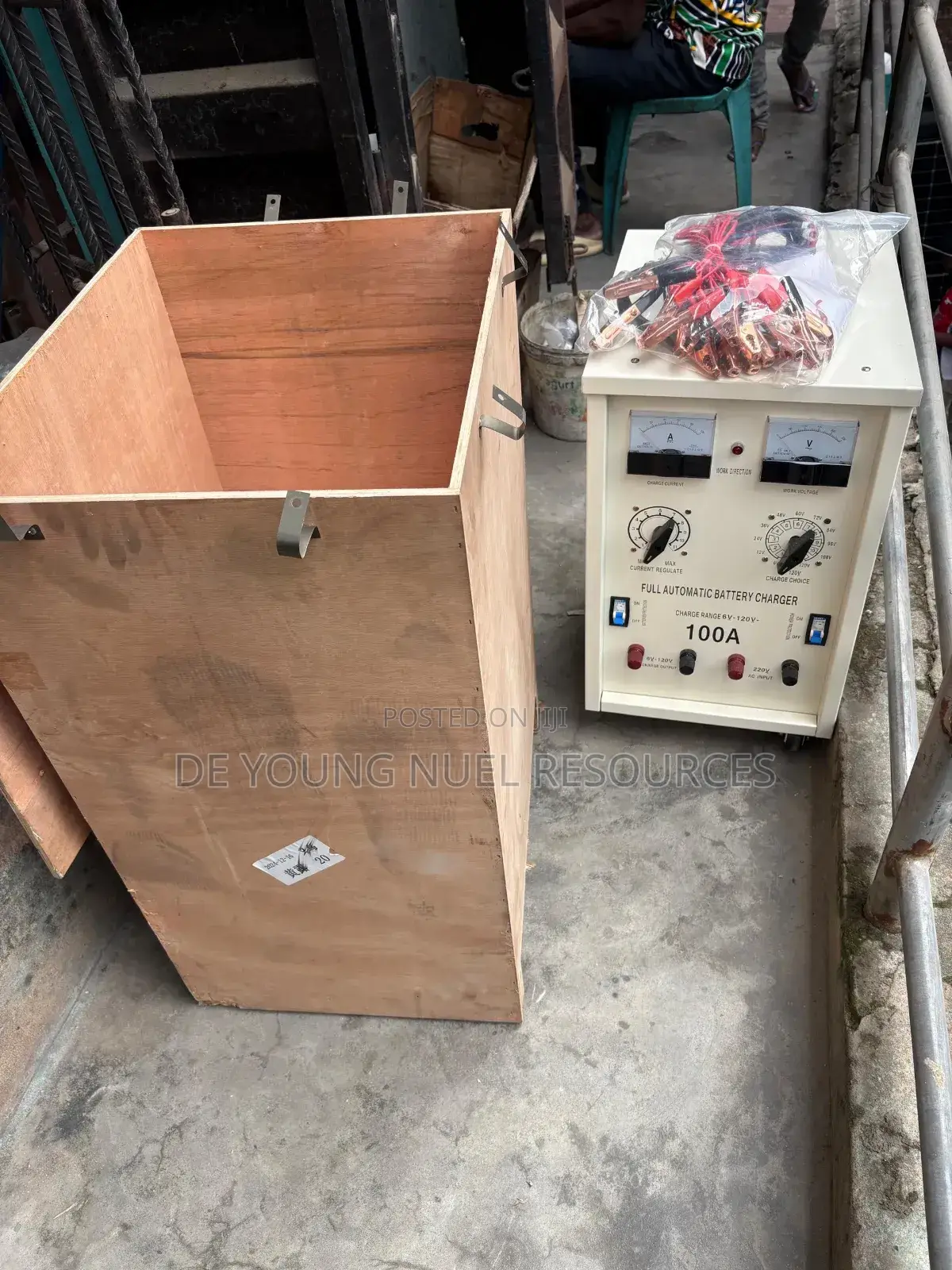 Full Automatic Industrial Battery Charger 100a/6-120v