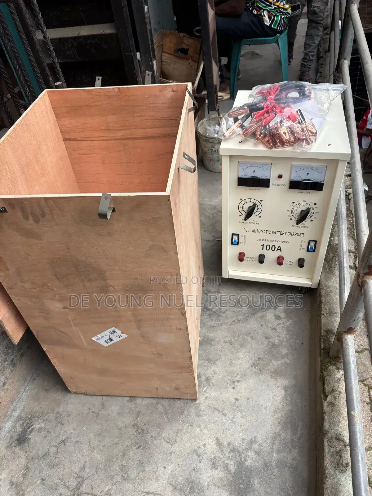 Full Automatic Industrial Battery Charger 100a/6-120v