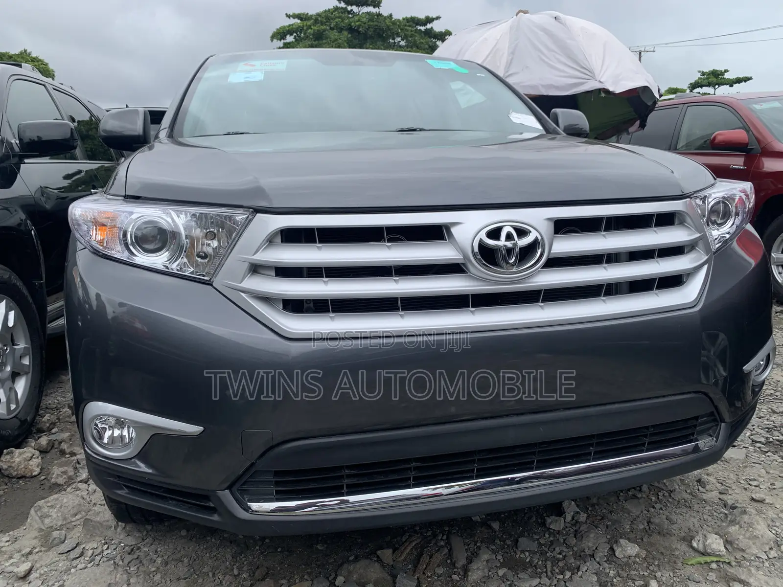 Toyota Highlander Limited 2012 Gray